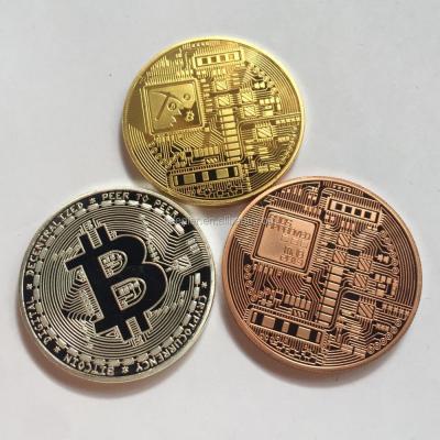 China India bitcoin copper zinc iron brass gold silver copper cryptocurrency coins for sale