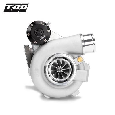 China TBO GTX2867R-50 billet compressor wheel as required .49 universal V-band T25 turbo ball bearing racing GT28 turbo GT2867 turbocharger universal for sale