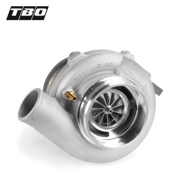 China TBO GTX3071R-53 AS REQUIRED .63 4 bolt universal T3 turbo ball bearing racing GT30 turbo GT3071 turbocharger universal for sale