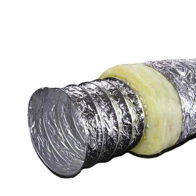 China Industrial HVAC Fiberglass Insulation Tube For Air Conditioner System for sale