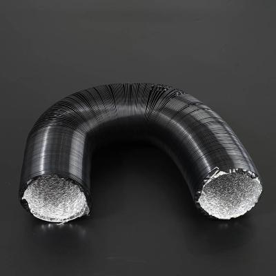 China Combined flexible ducting woven in pvc and aluminum foil laminate for sale