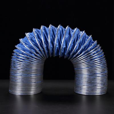 China 4inch flexible pvc fabric flexible air duct for machine for sale