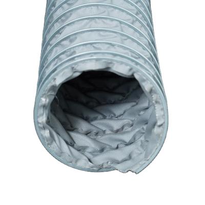 China Industrial High Temperature Resistant Ventilation Cloth Silicone Flexible Duct for sale