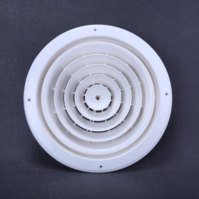 China Modern Round Air Diffuser Aluminum Alloy Modern Office Building N/A Online Technical Support 1 YEAR for sale