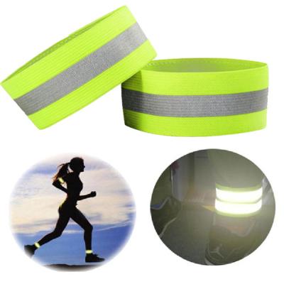 China High Stretch Water Proof Elastic Band Lightweight Polyester Reflective Reflective Snap Band High Working Elastic Strap for sale