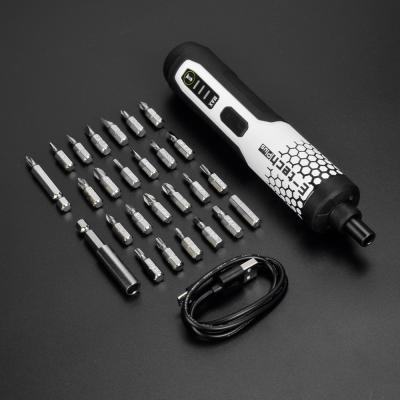 China Household 3.6V USB Rechargeble Cordless Adjustment Mini Portable Screw Gun Torque Electric Screwdriver DC01119-P1 for sale