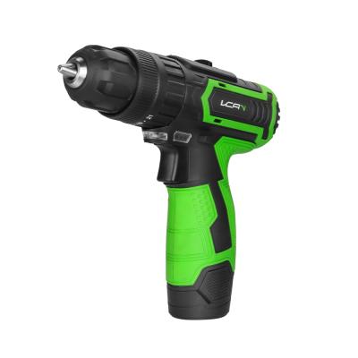 China Low MOQ Battery Drills 12V Cordless Drill 2 Speed ​​Electric Drill With LED Light 1-10mm for sale