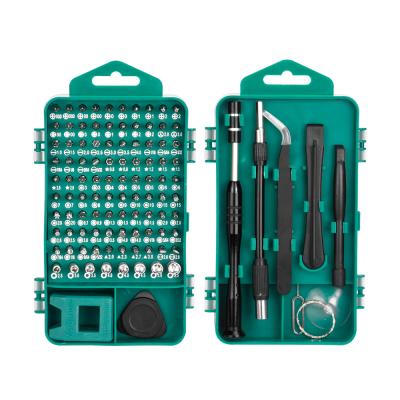 China Plastic 108 in 1 Watch Repair Tools Kit Phone Screwdriver Set DIY Phone Repair Tools for sale