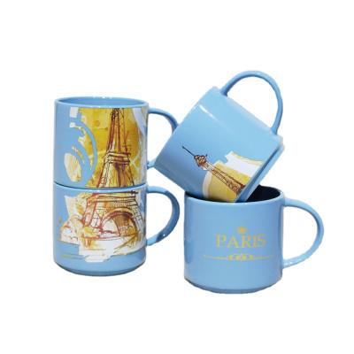 China Sustainable Luxury Ceramic White 11oz Sublimation Mug Simple White Coffee Mug for sale