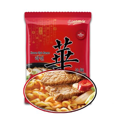 China Best Quality Low-sodium Brand Fast Food Wholesale Korean Ramen Sopa Coreana Instant Noodles FCL HWA for sale