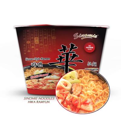 China Shim Ramyun Nongshim KIMCHI Korean Flavor Low-sodium Manufacturing Supply Style Ramen Soup Instant Noodles for sale