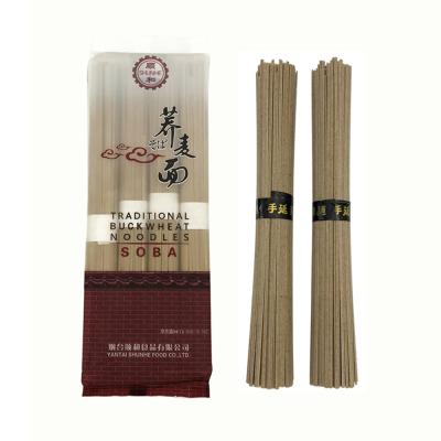 China New Flour Low Fat Pure Natural Food Fast Buckwheat Soba Noodle for sale