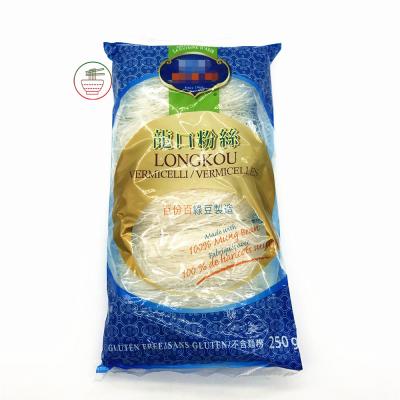 China Dry Organic Green Mung Bean Lungkow Vermicelli In Pouch for sale