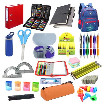 China 100% Eco-Friendly Stationery Kit Items List Custom Children Office Back To School Stationery Set Supplies for sale