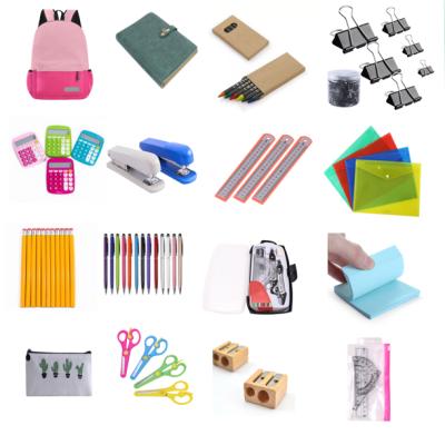 China School Home Office Minimalist School Supplies Customize Stationery Rose Gold Clip Kit Items Art Stationery Set for sale