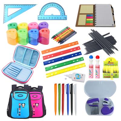 China 100% Eco-friendly Personalized Kids School Supplies Gift Office Table Stationery Sets for sale