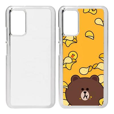 China 2D PC Shockproof Sublimation Masks Aluminum Plate Phone Covers Blank Sublimation Cell Phone Case For Redmi Note 9 (4G) for sale