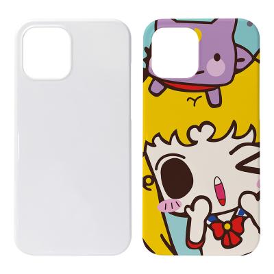 China 3d blank sublimation shockproof coating printing hard pc blanks phone case cover for iphone for iphone13 for sale