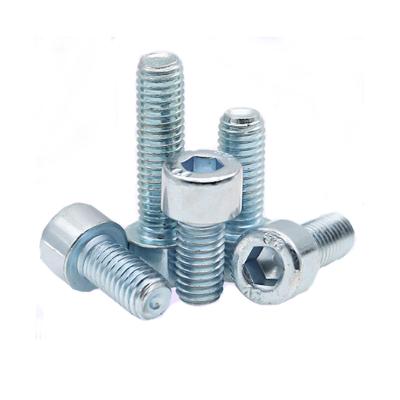 China M6x20 Pan Screw Hexagon Socket Cup Head Bolts Galvanized High Quality Carbon Steel Supply for sale