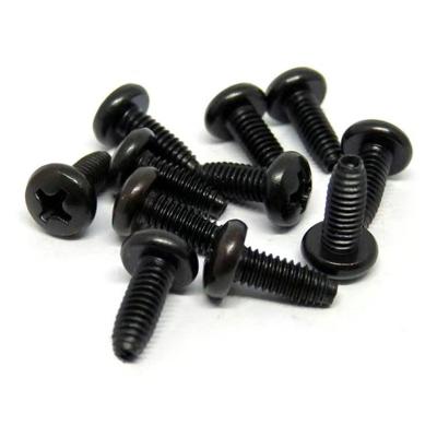 China Black Zinc Plated Pan Phillips Head TrilobularScrewThread Pan Bearing Screws M2 M3 M4 M5 Screw for sale