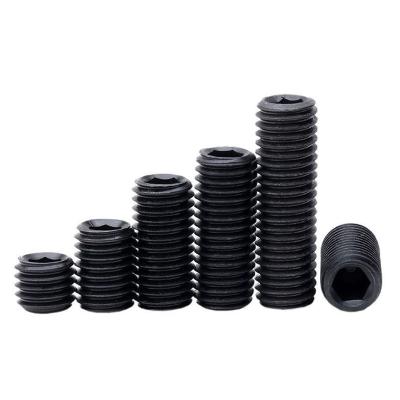 China Set Screw 12.9 Gauge Black DIN916 Cup Point Sleeve Set Screw M1.6 M2 M2.5 M3 M4 M5 M6 M8 for sale