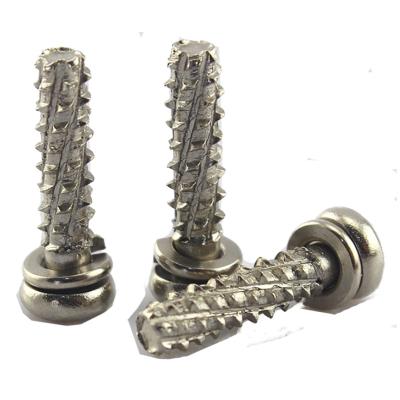 China Pan Pan Head Phillips Drive Special Thread For SEMS Plastic Screw With Spring Washer Customize Screw for sale