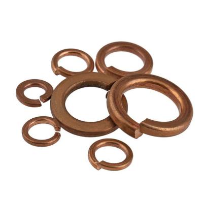 China Brass Copper Spring Washer M3 M4 M5 M6 M8 M10 M12 Spring Washer Manufacturer Customize Size for sale