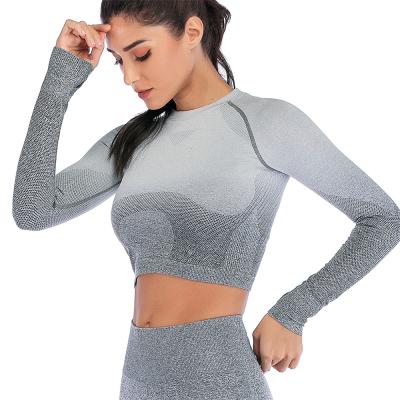 China Breathable specialization in the production of fitness sportswear yoga sports tops for sale