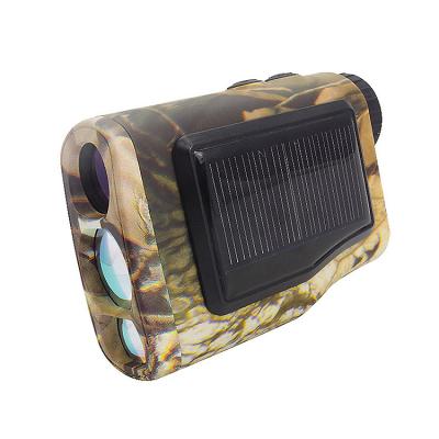 China 6X21 600M Camouflage Speed ​​Measure Hunting Golf Club Solar Power Laser Range Finder 106x41x73mm for sale