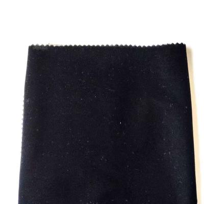 China Luxury Matte Velveteen Sueded Dye 210gsm Woven Brushed Solid Polyester Velvet for sale