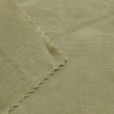 China Anti Pill Hemp Canvas Fabric Woven Fabric For Garment Shirt Blouse High Quality for sale