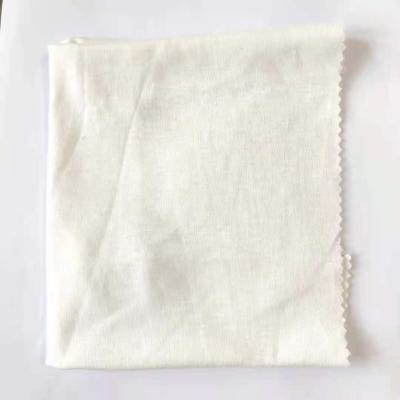 China Breathable Interlock Organic Cotton 216GSM Hemp Knitting Fabric Anti-bacteria Hemp Fabric for sale