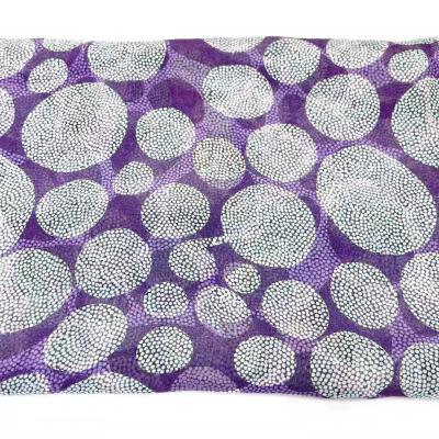 China Sheer In Stock 100% Digital Print Mulberry Silk 6mm Chiffon With Small Dot Design for sale