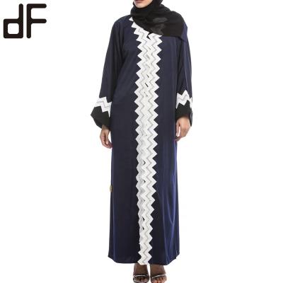 China Fashion Casual Muslim Women Clothing New Designs Dubai Abaya With Embroidery Sheila Party Wear Abaya Customized Size for sale