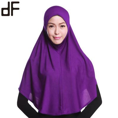 China Colorful Fancy Arabic Scarf 80CM Cotton Hijab Clothing Scarf Women High Quality Muslim Islamic Hijab Scarf Wholesale for sale