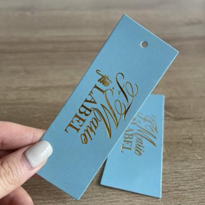 China Viable Wholesale Cheap Design Custom Clothing Luxury Clothing Hang Tags Hang Tags With String for sale