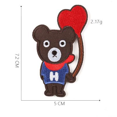 China 3D Iron On Custom Logo Patch 3D Embroidery Patches Custom Embroidery Patch for sale