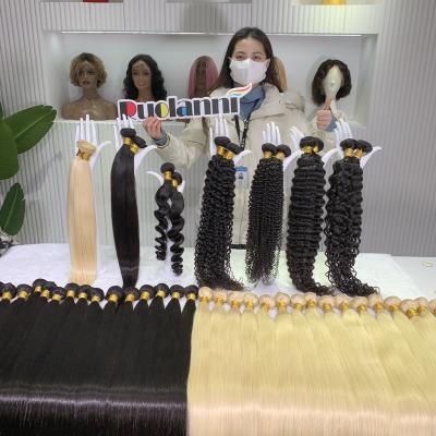 China ALL Free Sample Indian Remy Hair Burmese Raw Human Hair Extension Burmese Virgin Hair Wholesale Vendors for sale