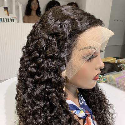 China Wholesale Hd Silky Straight Wave Lace Front Human Hair Wigs Unprocessed Brazilian Virgin Hair Curly Weave Lace Closure Wig Vendor for sale