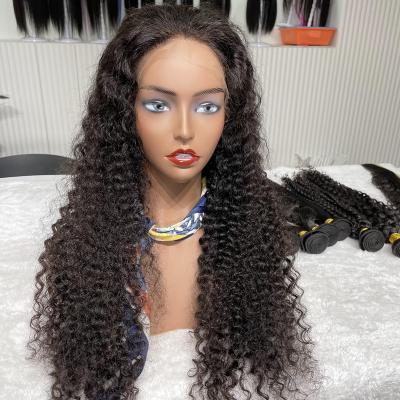 China Factory Virgin Indian 10a Hd Glueless Lace Front Wigs Silky Straight Human Hair Wig With Baby Hair for sale