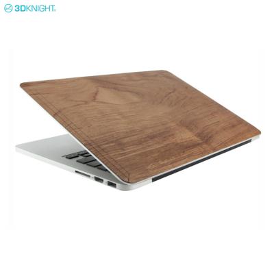 China Free Custom Logo Wooden Solid Wood Hard Case Cover For Macbook Air 13 15 Skin Sticker for sale