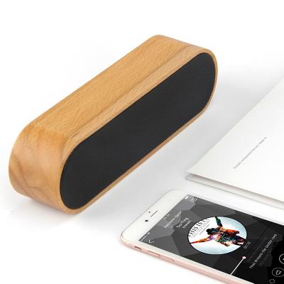 China 2021 Radio Design Brand New Natural Classical Music Speaker Factory OEM ODM Portable Stereo Wooden Custom Real for sale