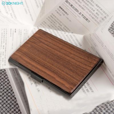 China New Natural Wooden Business Card Business Card Case for sale