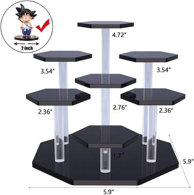 China Acrylic Fire Shadow Bubble Display Rack Eye-Catching Mart Stand for sale