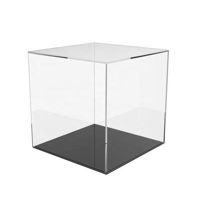 China Clear Acrylic Display Box Custom Diy Perspex Die Cast 1:18 Scale Model Car Display Box for sale