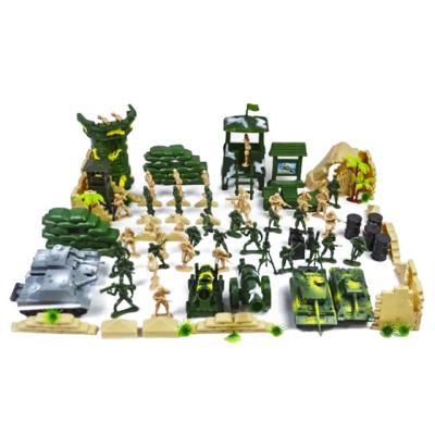 China Children Army Toy 100PCS Military Toy Set Kids Toy Soldiers Action Numbers Army Toys Plastic For Children Boys Soldier Model Plastic OEM ODM for sale