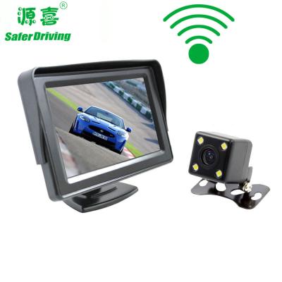 China RGB Reversing Camera System 4.3 Inch Car Monitor Night Vision HD Car Desktop Camera for sale