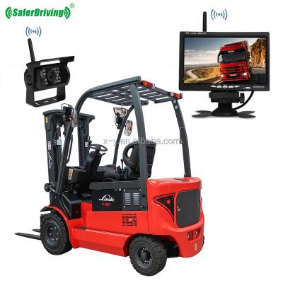 China Car Reverse Assist 7 Inch System Car Wireless Reversing Wireless Camera For Forklift for sale