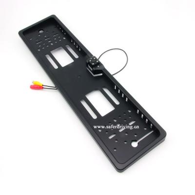 China Waterproof Gray Card Frame Camera LED Rearview Car View Back Reversing Aid XY-1650 for sale