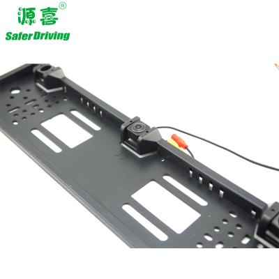 China Waterproof Car Parking Camera Frame EU Saferdriving License Plate Sensor XY-9819 for sale